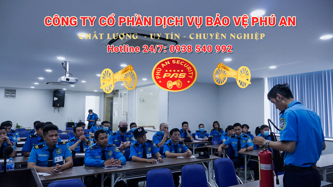 Bảo vệ Phú An Đào tạo nghiệp vụ bảo vệ chất lượng cao tại Bình Dương